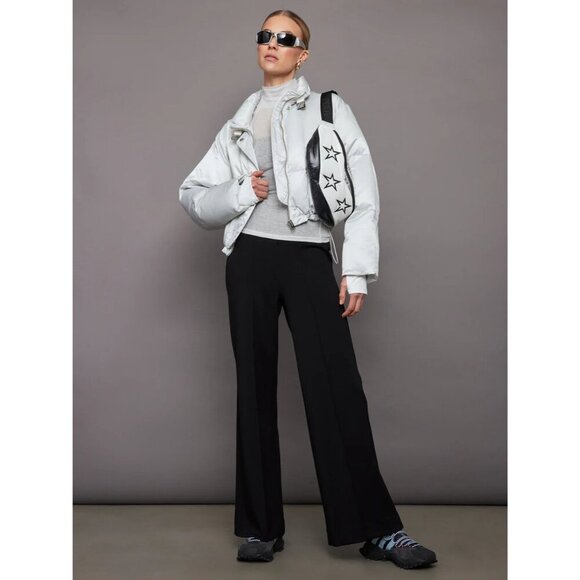 Shoreditch Ski Club Kamila Base Layer Top in Light Grey XSmall New Womens Blouse - Picture 10 of 14